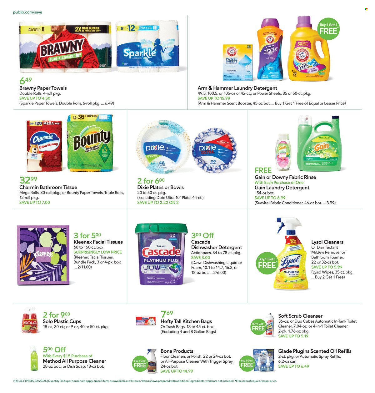 Publix ad - 02/20/2025 - 02/26/2025. Page 16