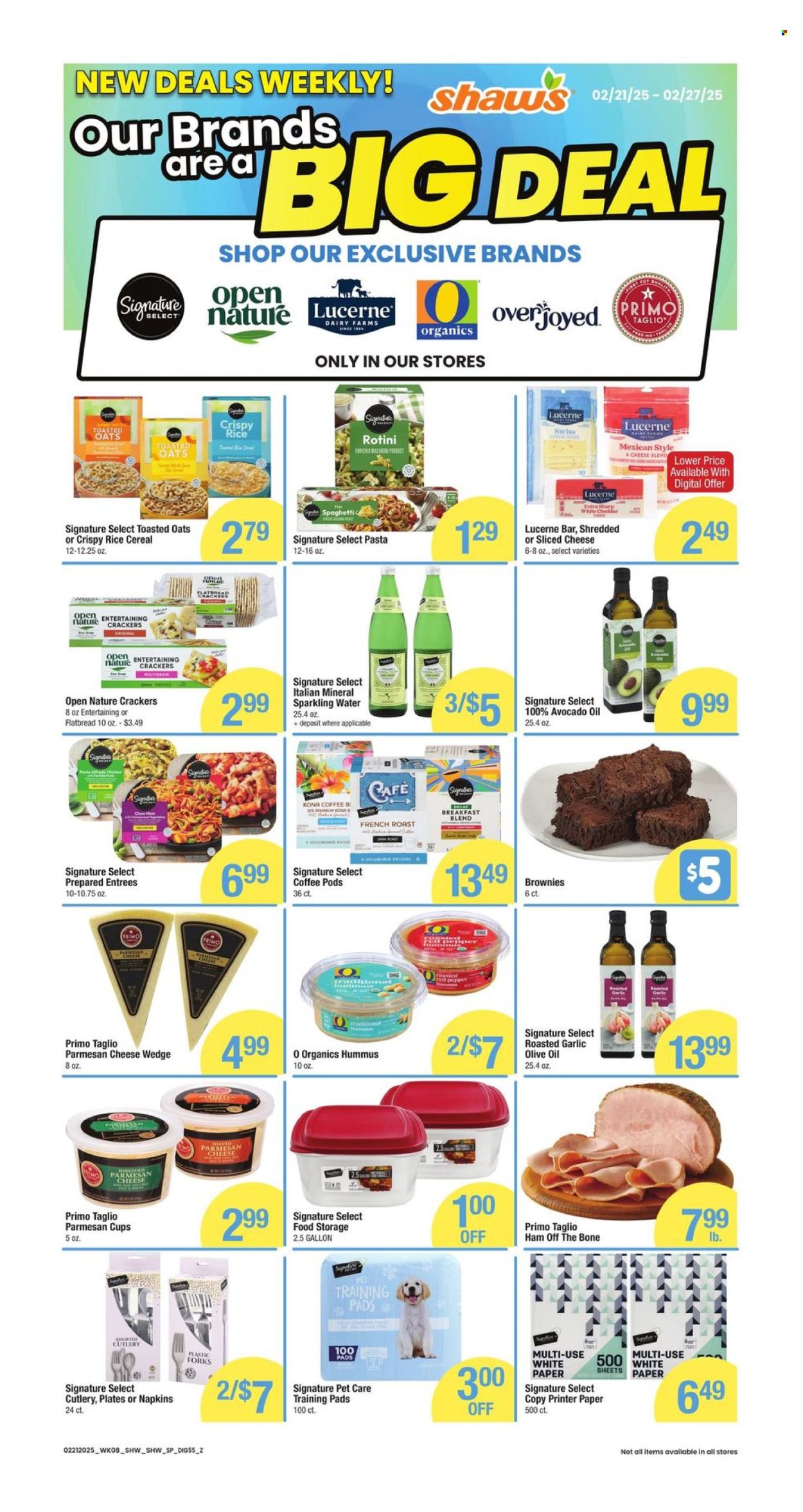 Shaw’s ad - 02/21/2025 - 02/27/2025. Page 1