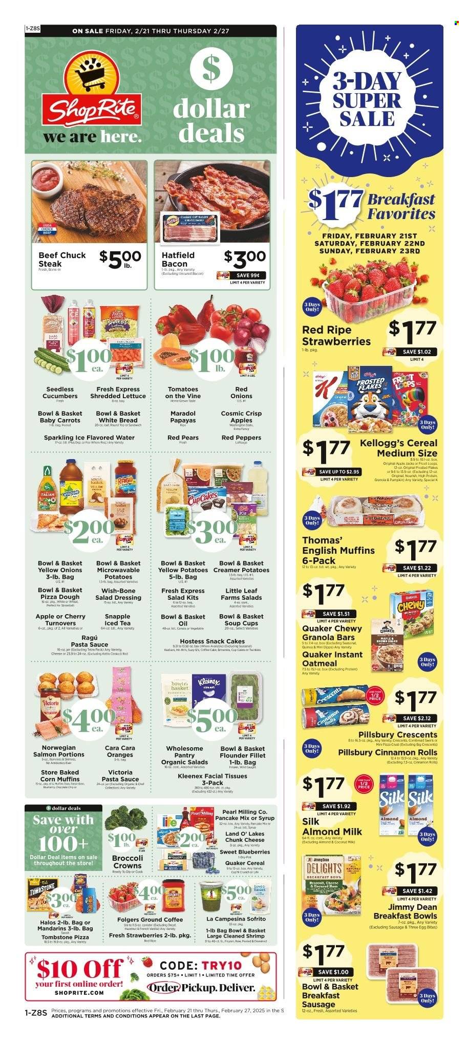 ShopRite ad - 02/21/2025 - 02/27/2025. Page 1