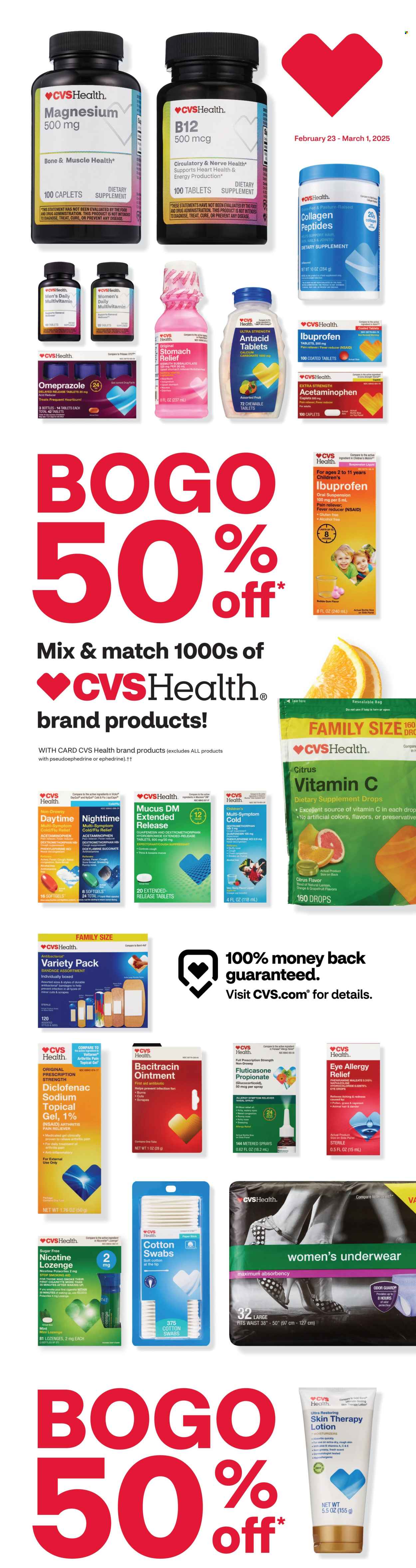 CVS Pharmacy ad - 02/23/2025 - 03/01/2025. Page 1