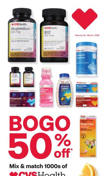 CVS Pharmacy Flyer - 02/23/2025 - 03/01/2025.
