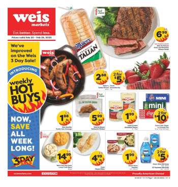 Weis Flyer - 02/20/2025 - 02/26/2025.
