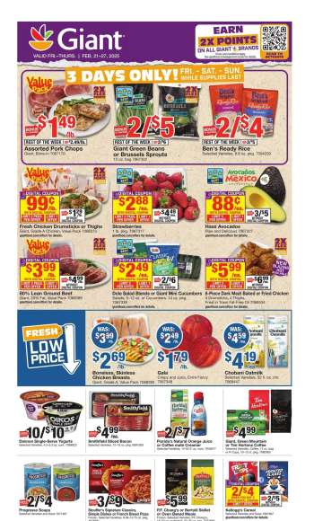 Giant Food Flyer - 02/21/2025 - 02/27/2025.