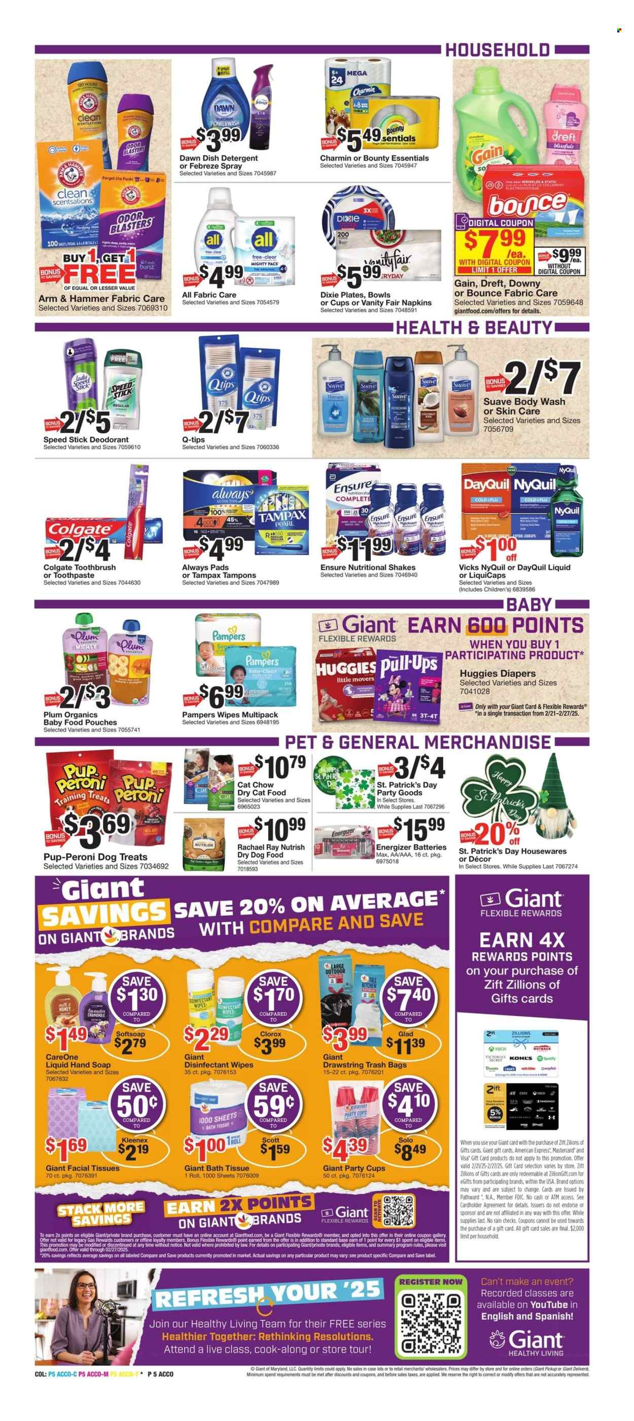 Giant Food ad - 02/21/2025 - 02/27/2025. Page 5