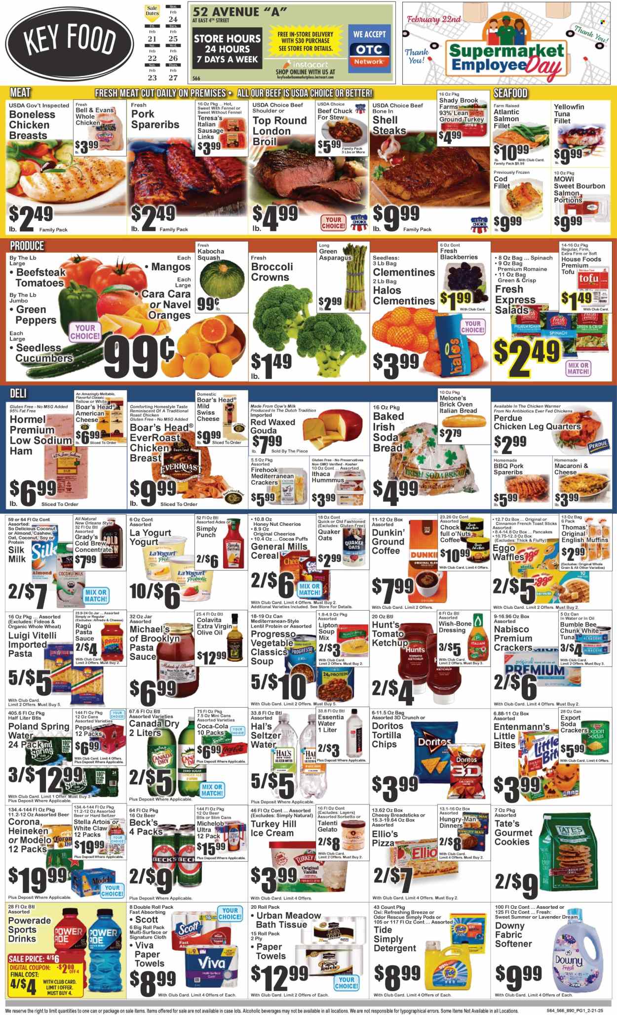 Key Food ad - 02/21/2025 - 02/27/2025. Page 1