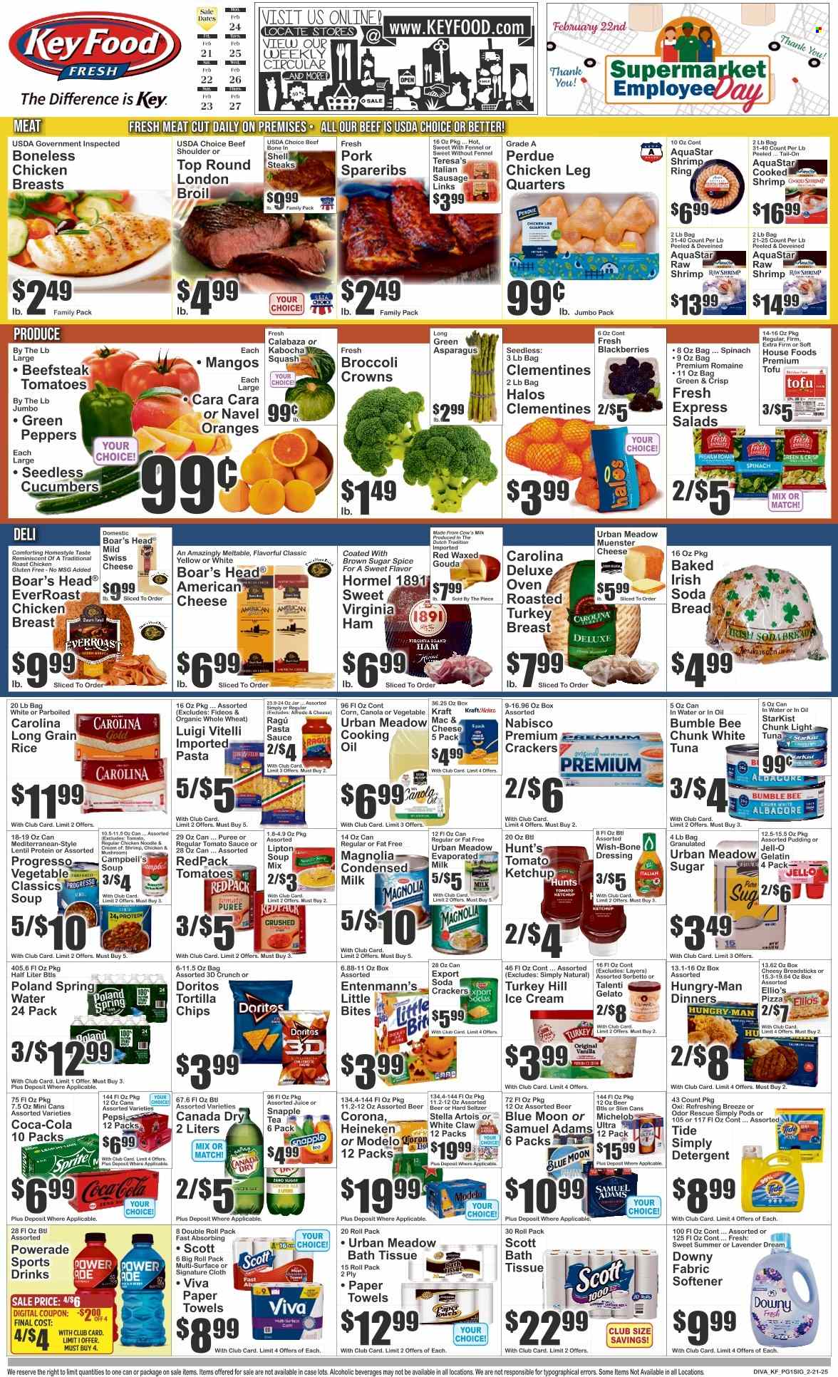Key Food ad - 02/21/2025 - 02/27/2025. Page 1