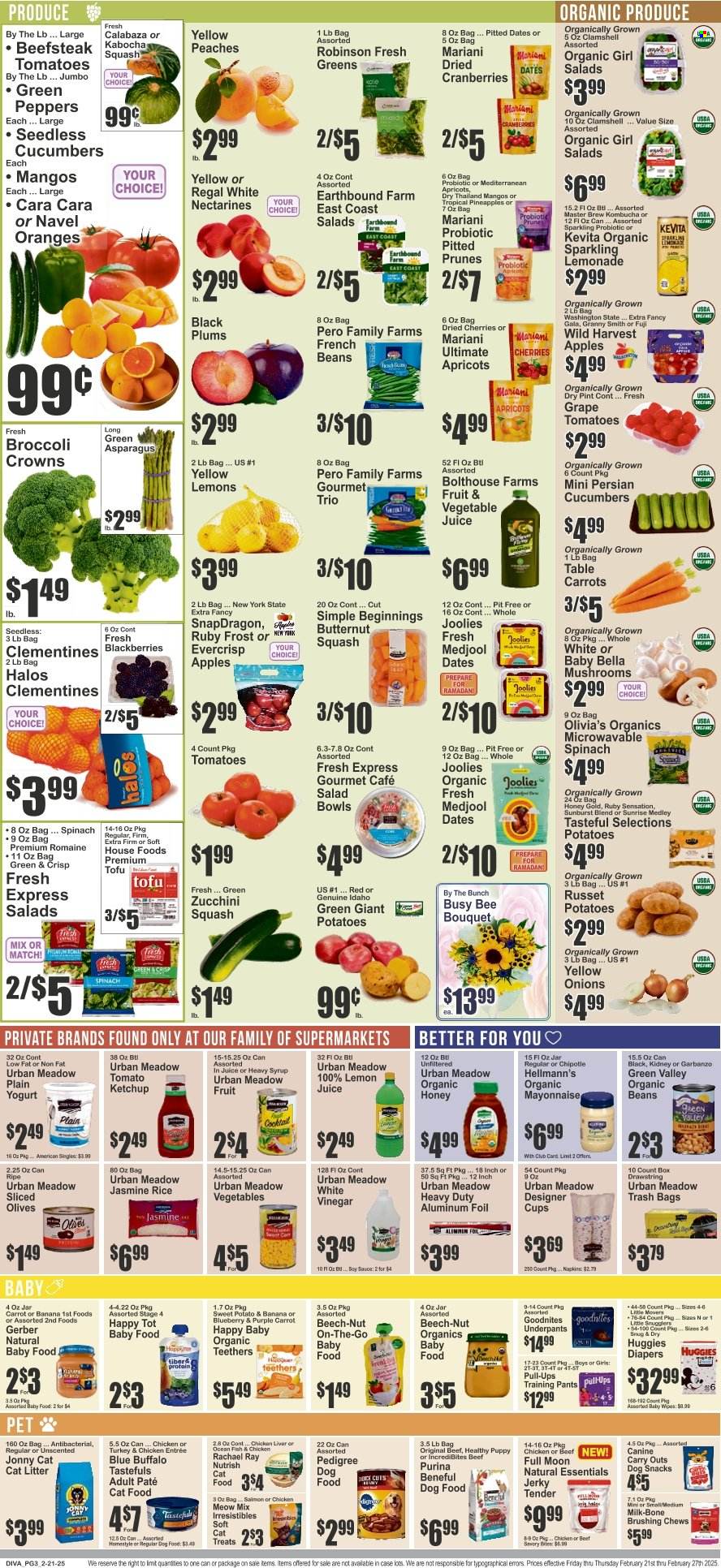 Key Food ad - 02/21/2025 - 02/27/2025. Page 3