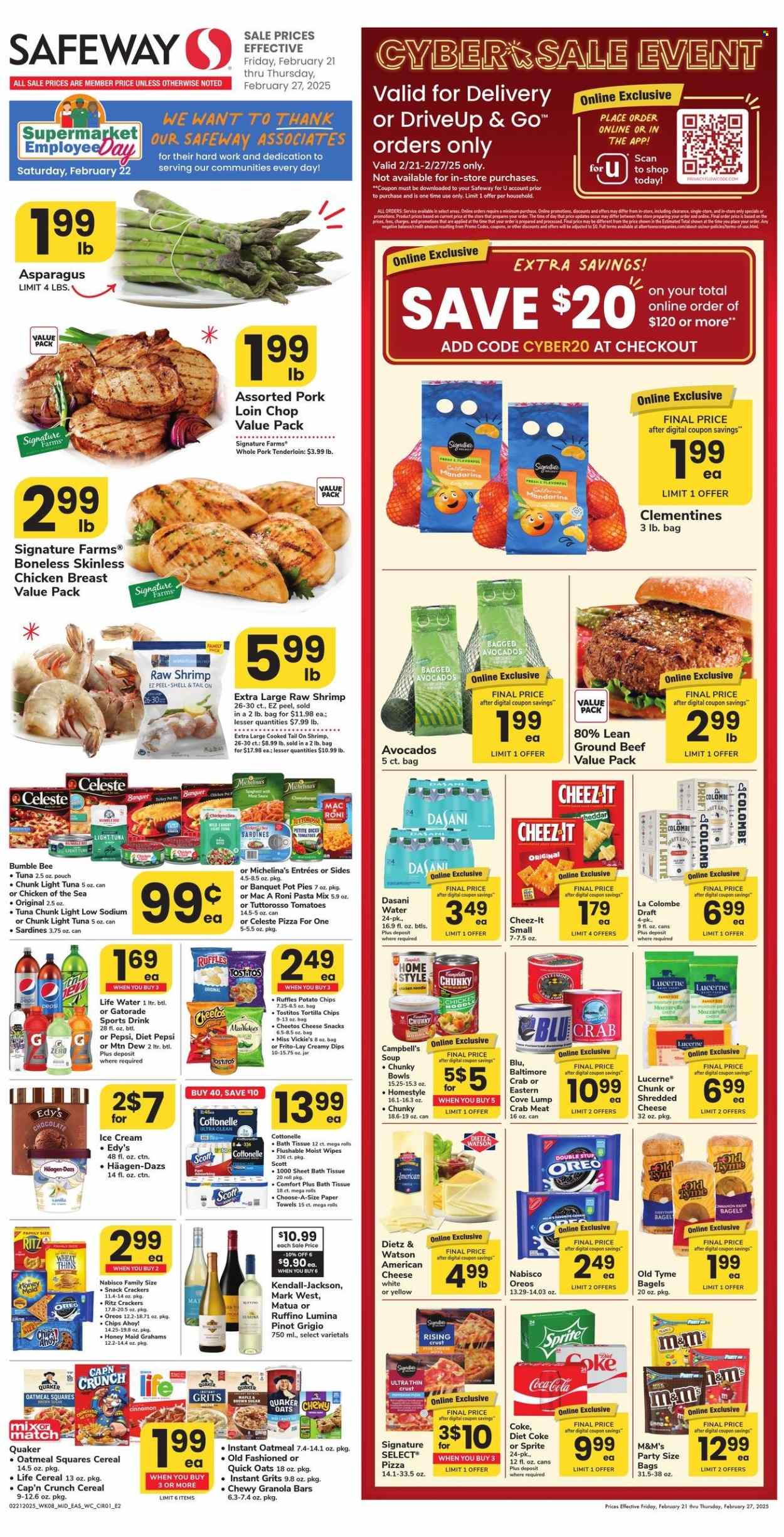 Safeway ad - 02/21/2025 - 02/27/2025. Page 1
