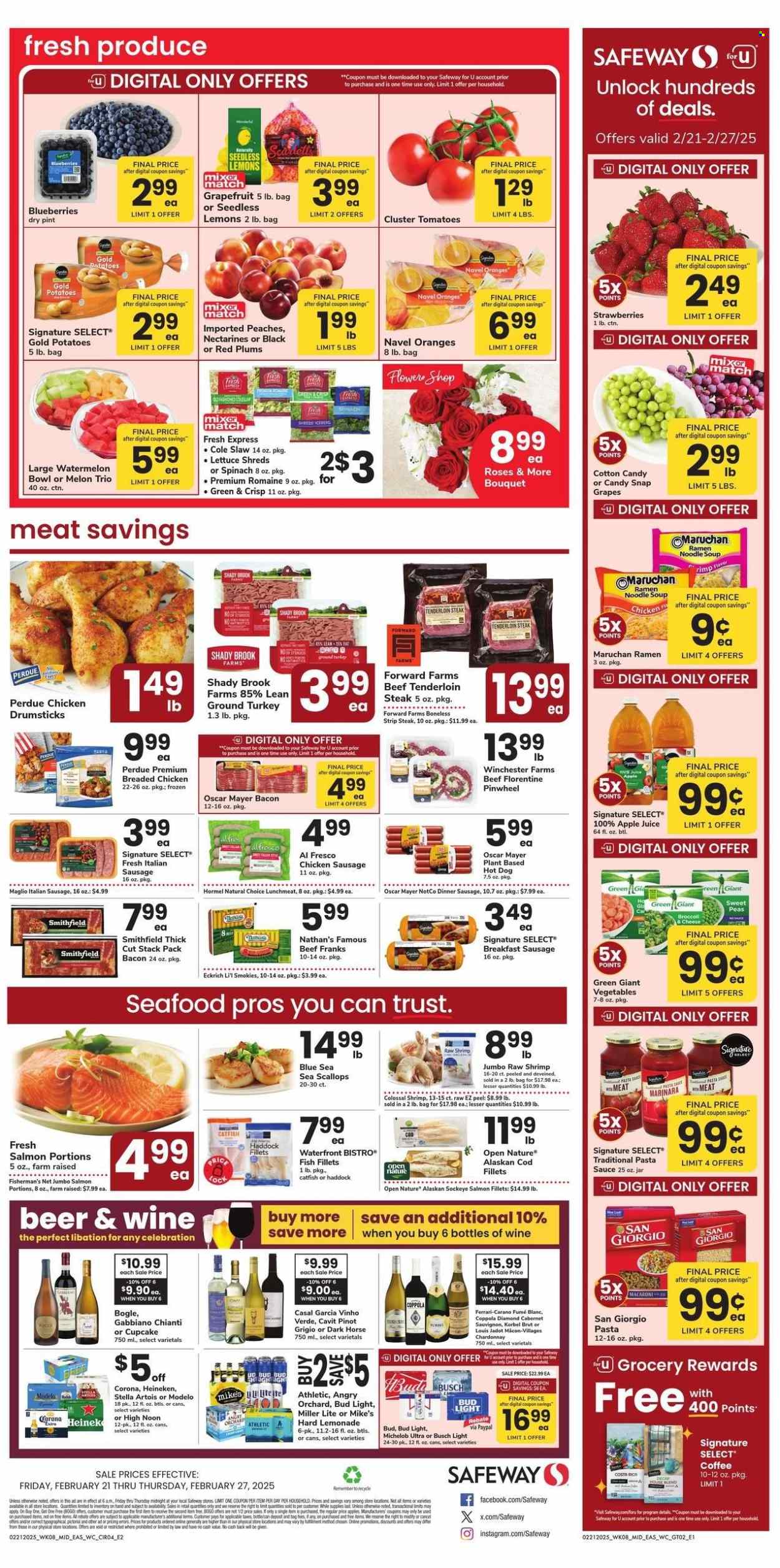 Safeway ad - 02/21/2025 - 02/27/2025. Page 4