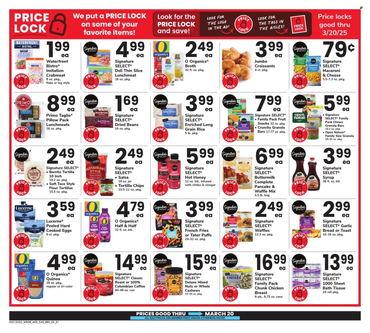 Safeway ad - 02/21/2025 - 03/20/2025. Page 2