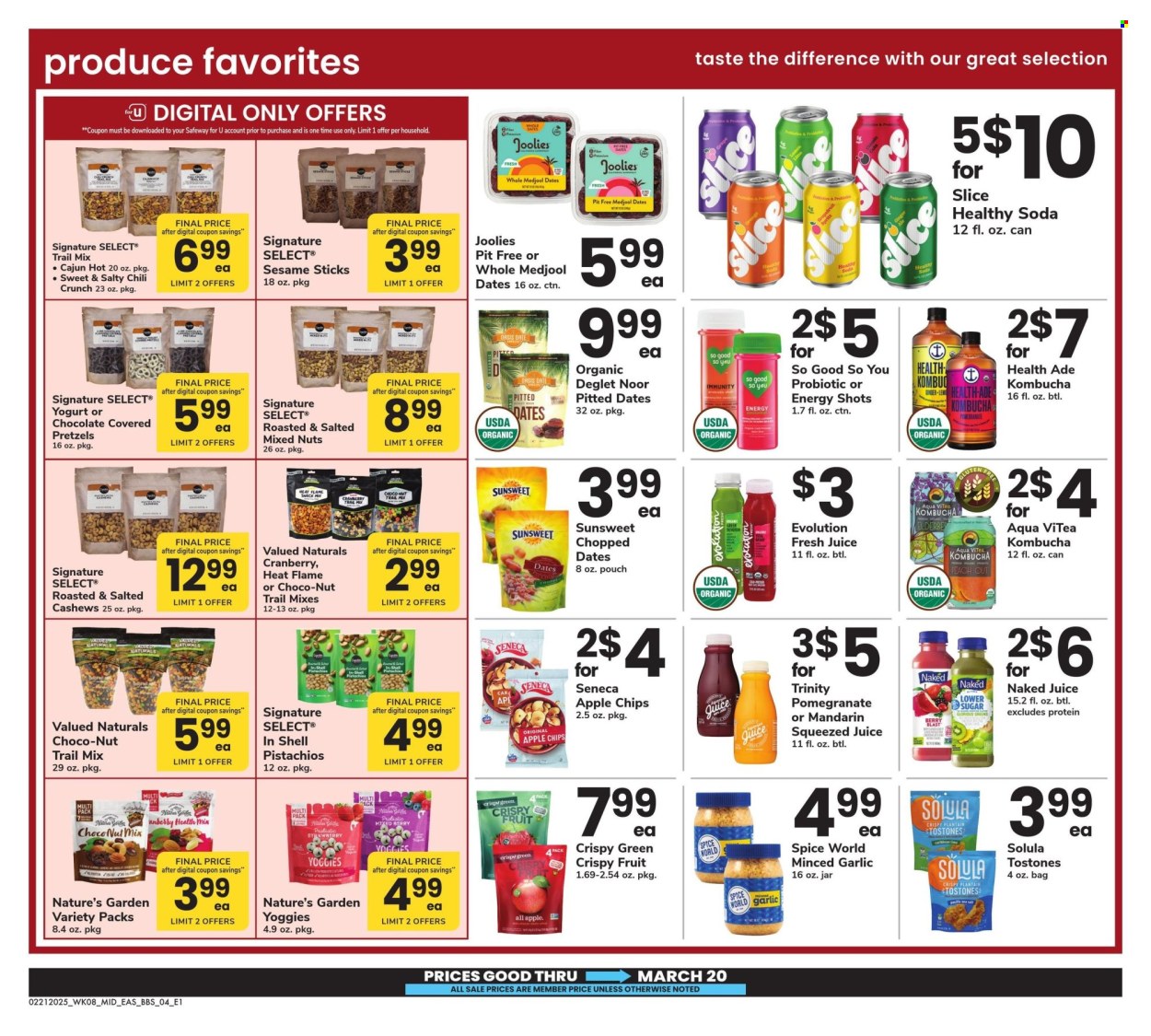 Safeway ad - 02/21/2025 - 03/20/2025. Page 4