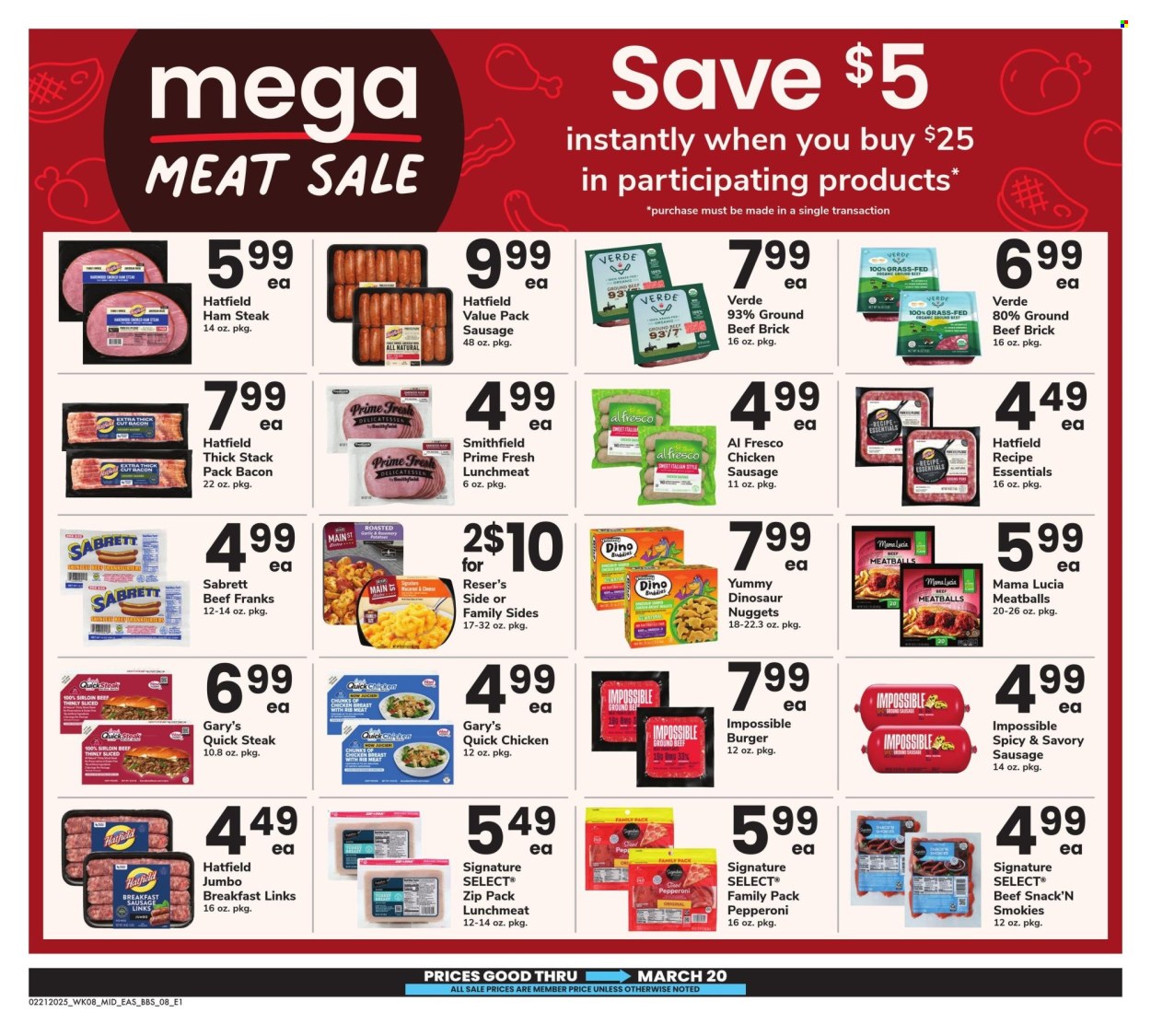 Safeway ad - 02/21/2025 - 03/20/2025. Page 8