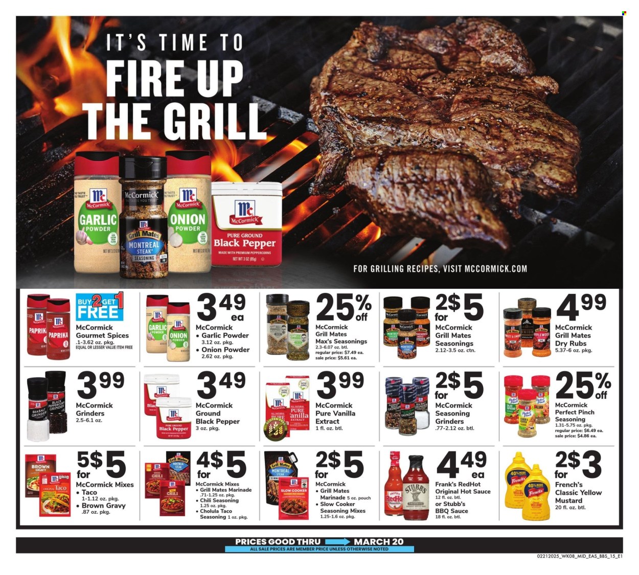 Safeway ad - 02/21/2025 - 03/20/2025. Page 15