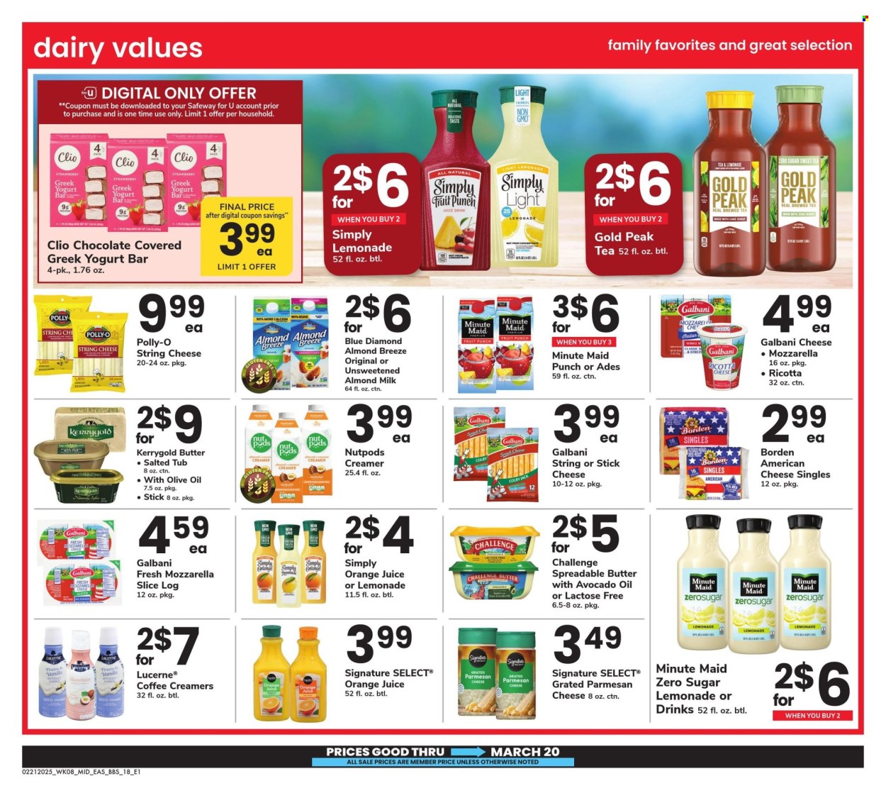 Safeway ad - 02/21/2025 - 03/20/2025. Page 18