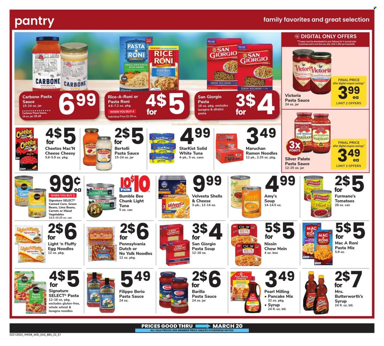 Safeway ad - 02/21/2025 - 03/20/2025. Page 22