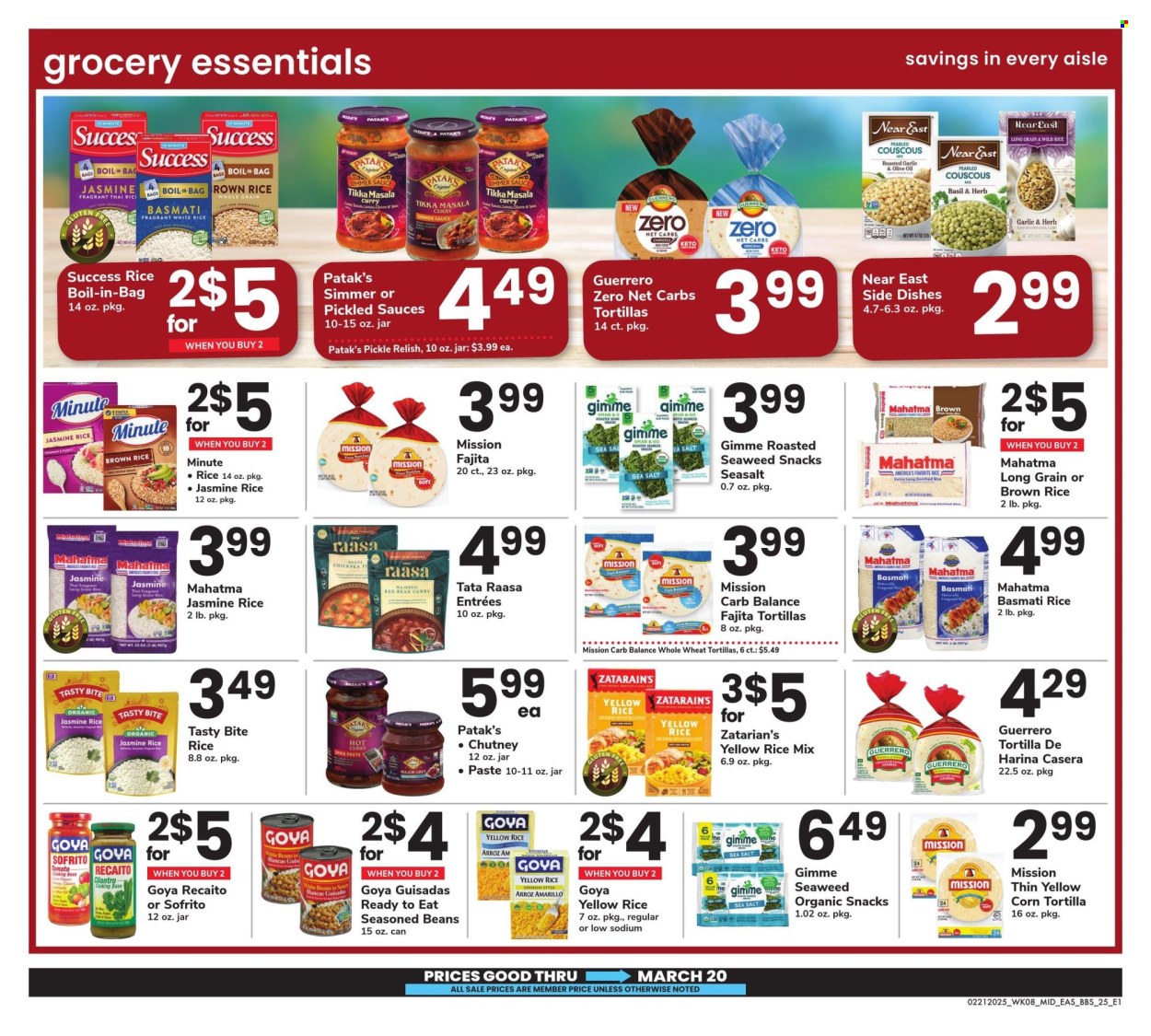 Safeway ad - 02/21/2025 - 03/20/2025. Page 25