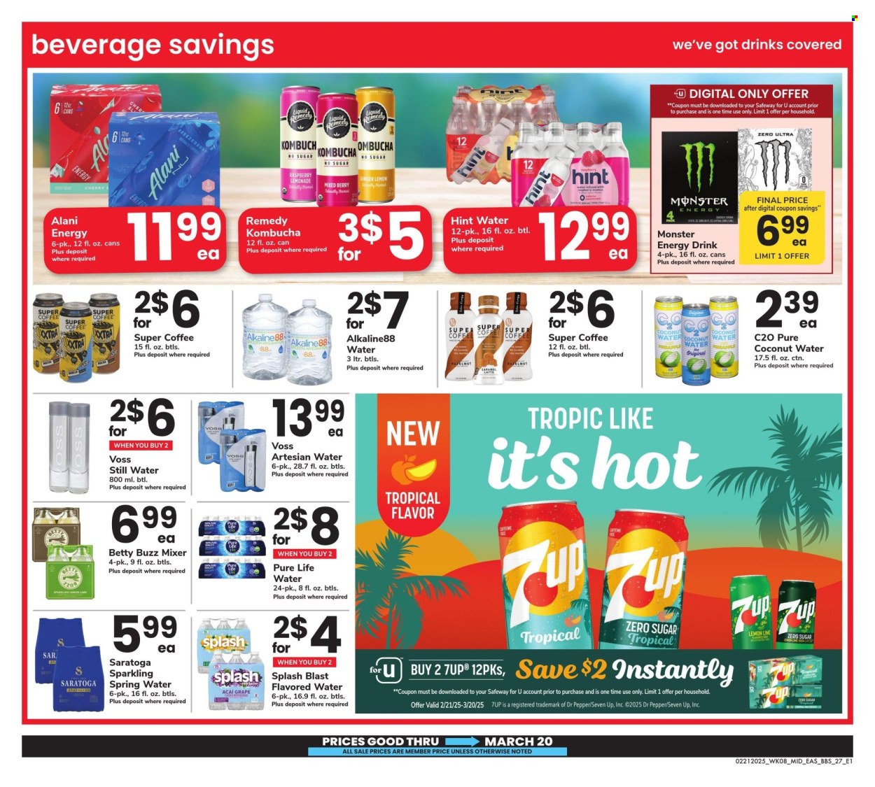 Safeway ad - 02/21/2025 - 03/20/2025. Page 27