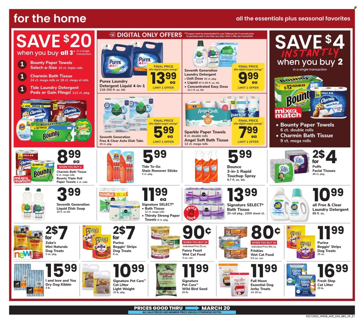 Safeway ad - 02/21/2025 - 03/20/2025. Page 29