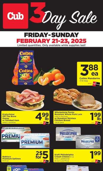 Cub Foods Flyer - 02/21/2025 - 02/23/2025.