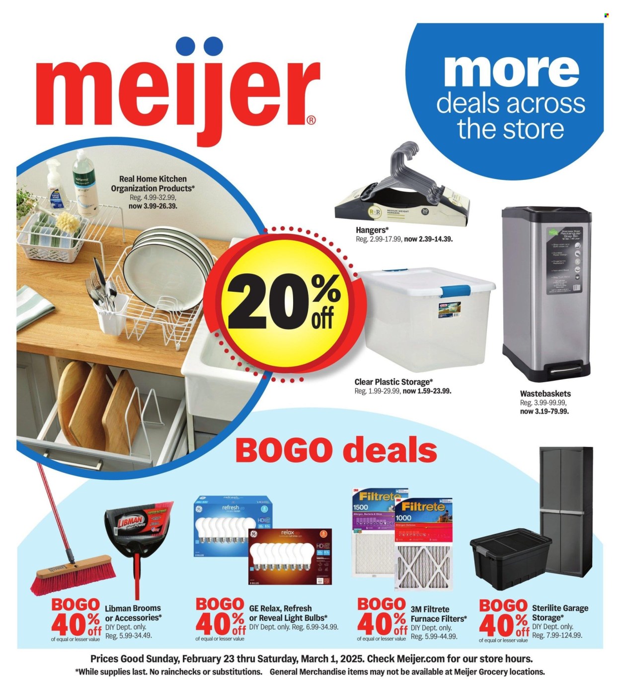 Meijer ad - 02/23/2025 - 03/01/2025. Page 1