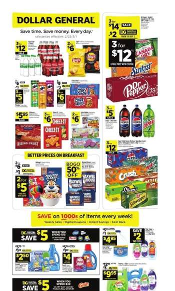 Dollar General Flyer - 02/23/2025 - 03/01/2025.
