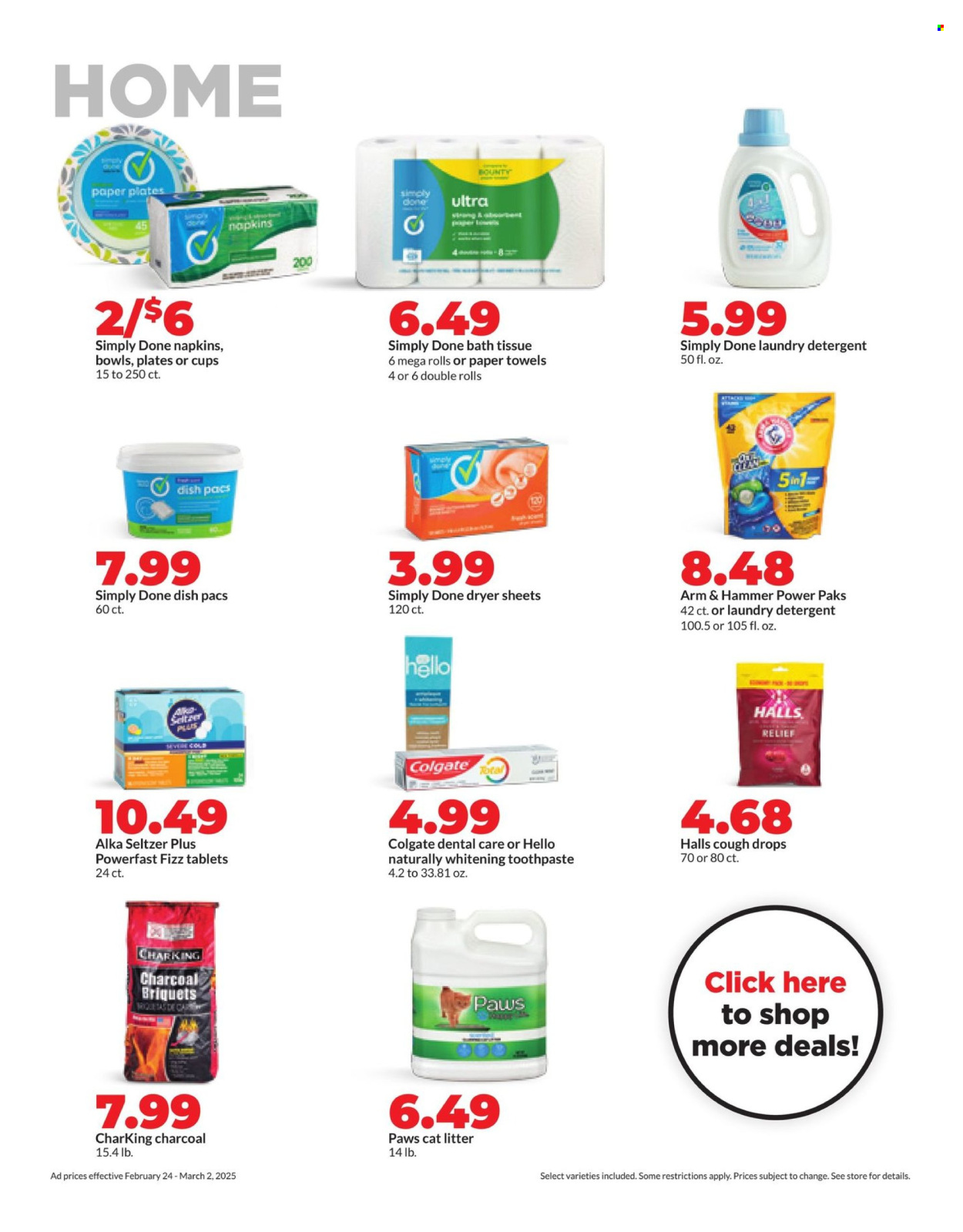 Hy-Vee ad - 02/24/2025 - 03/02/2025. Page 21