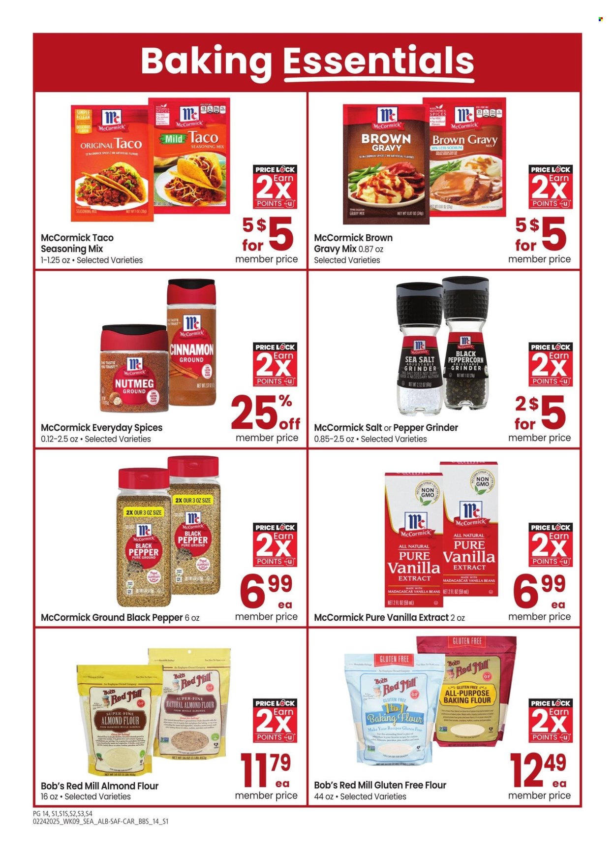 Albertsons ad - 02/24/2025 - 03/23/2025. Page 14