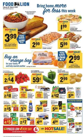 Food Lion Flyer - 02/26/2025 - 03/04/2025.
