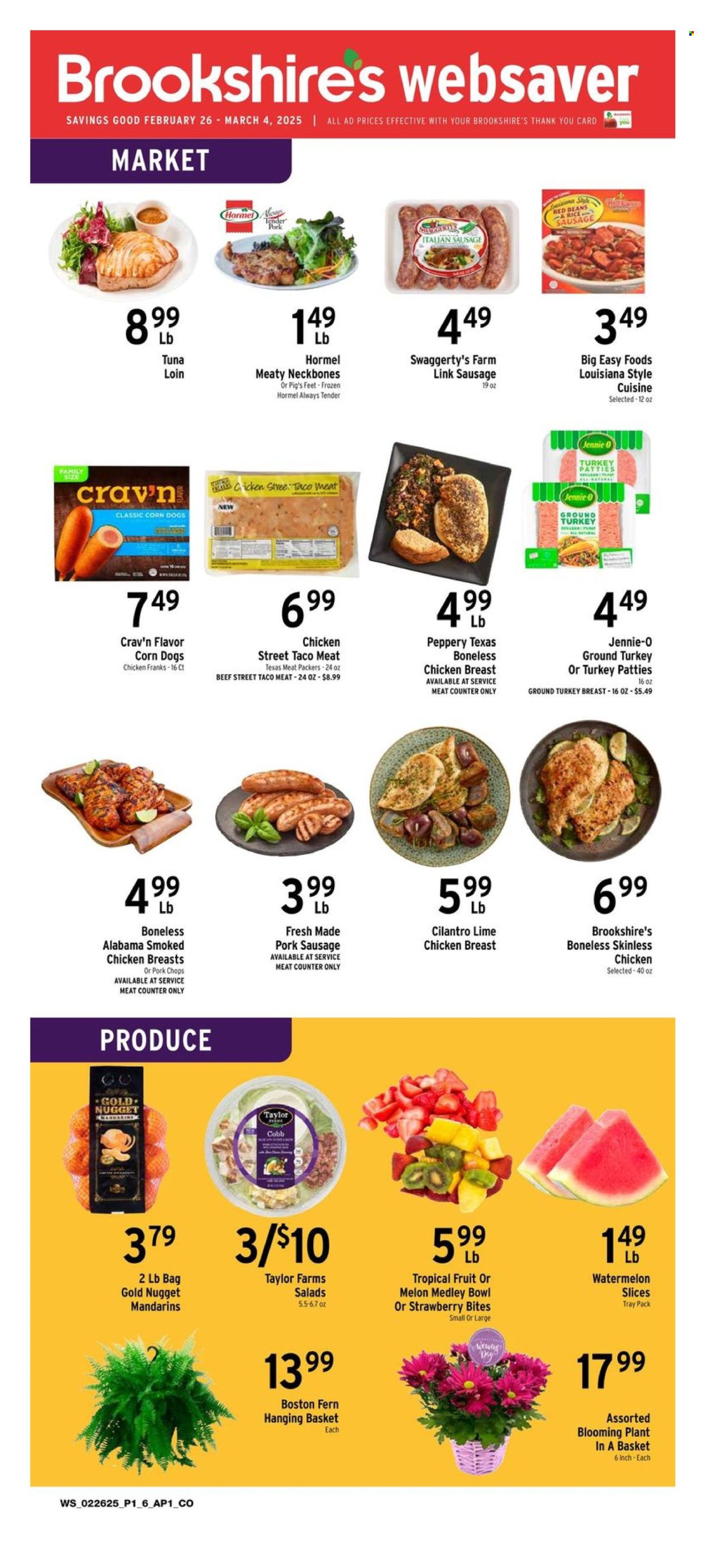 Brookshires ad - 02/26/2025 - 03/04/2025. Page 1