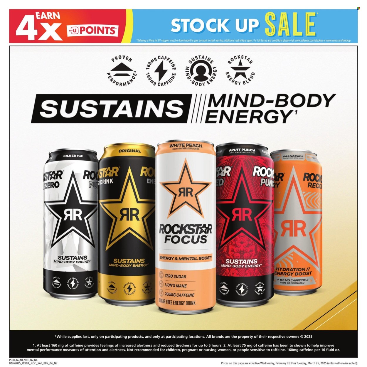 Safeway ad - 02/26/2025 - 03/25/2025. Page 4