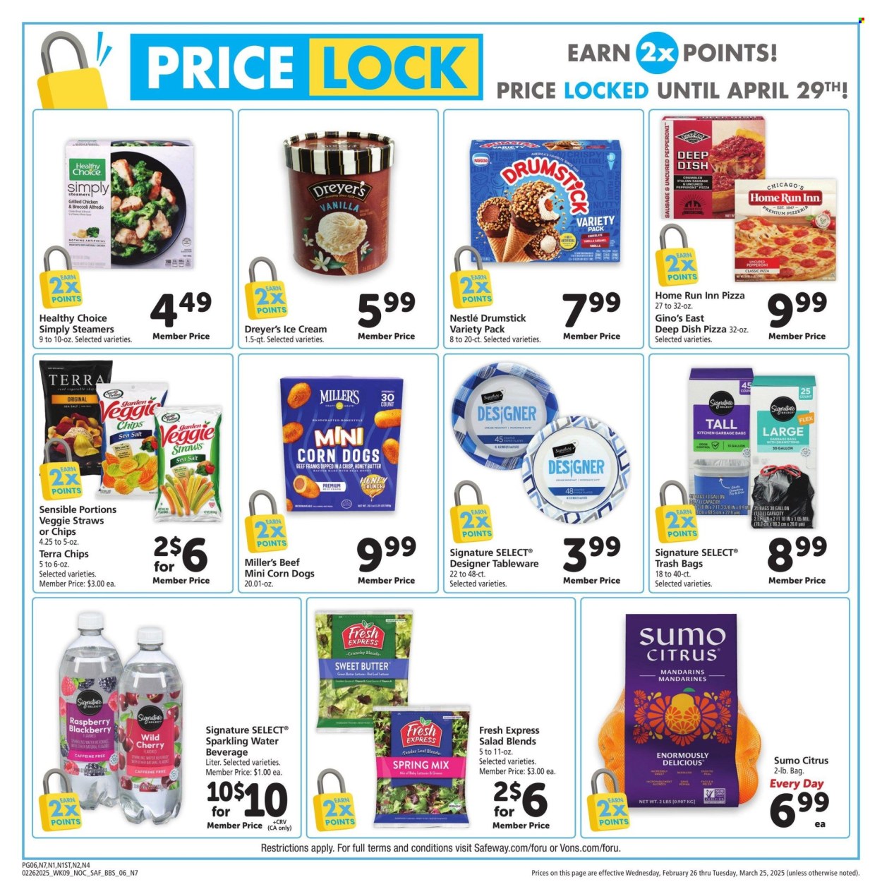 Safeway ad - 02/26/2025 - 03/25/2025. Page 6