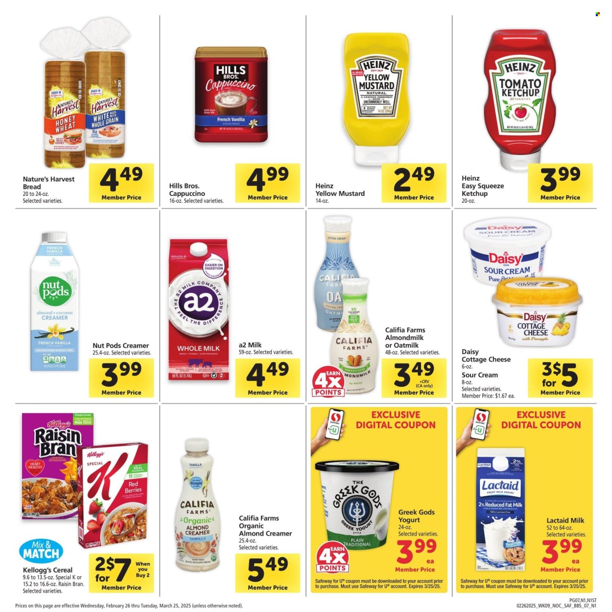 Safeway ad - 02/26/2025 - 03/25/2025. Page 7