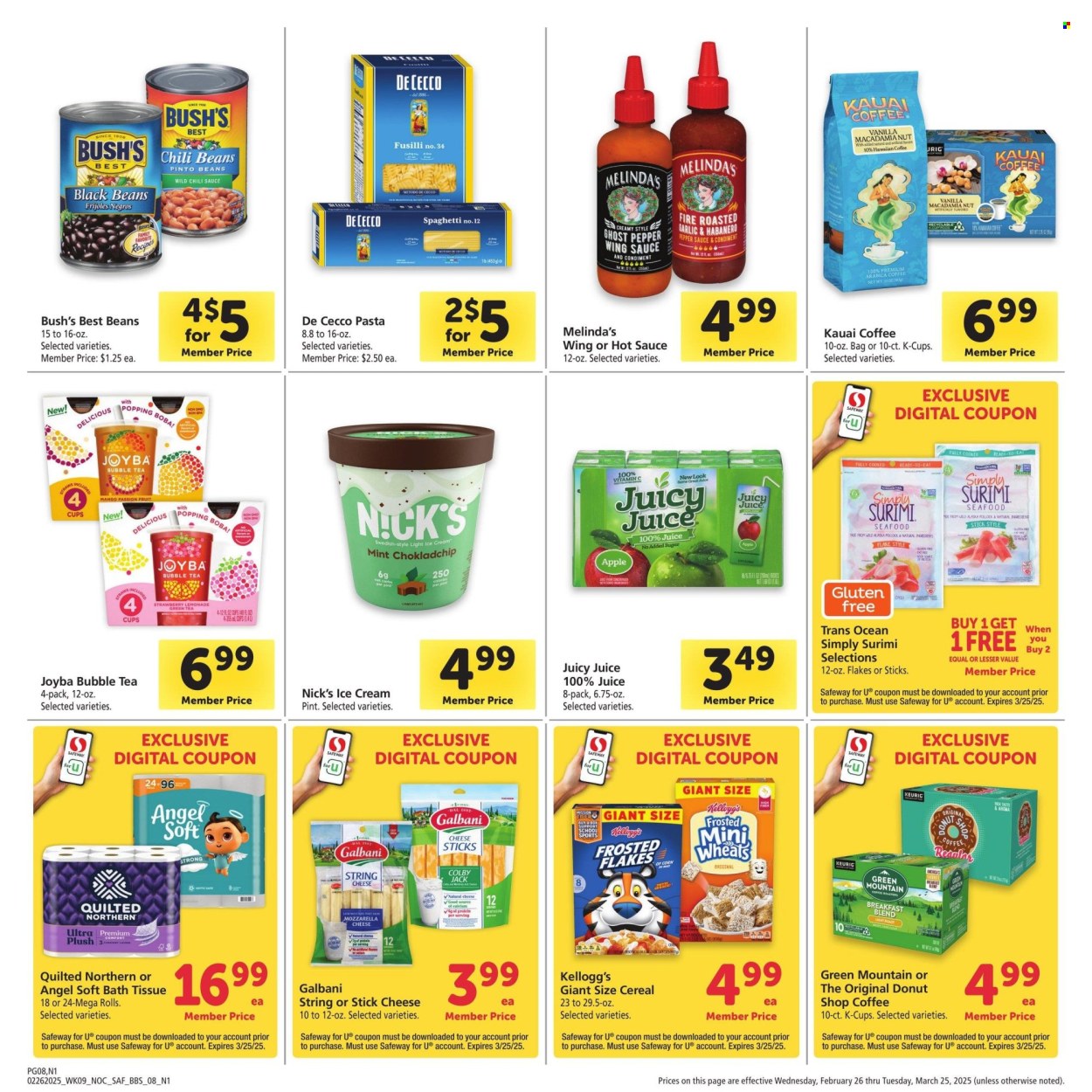 Safeway ad - 02/26/2025 - 03/25/2025. Page 8