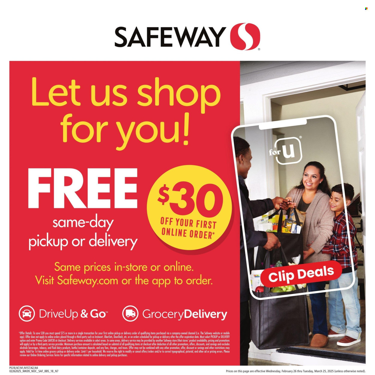 Safeway ad - 02/26/2025 - 03/25/2025. Page 18