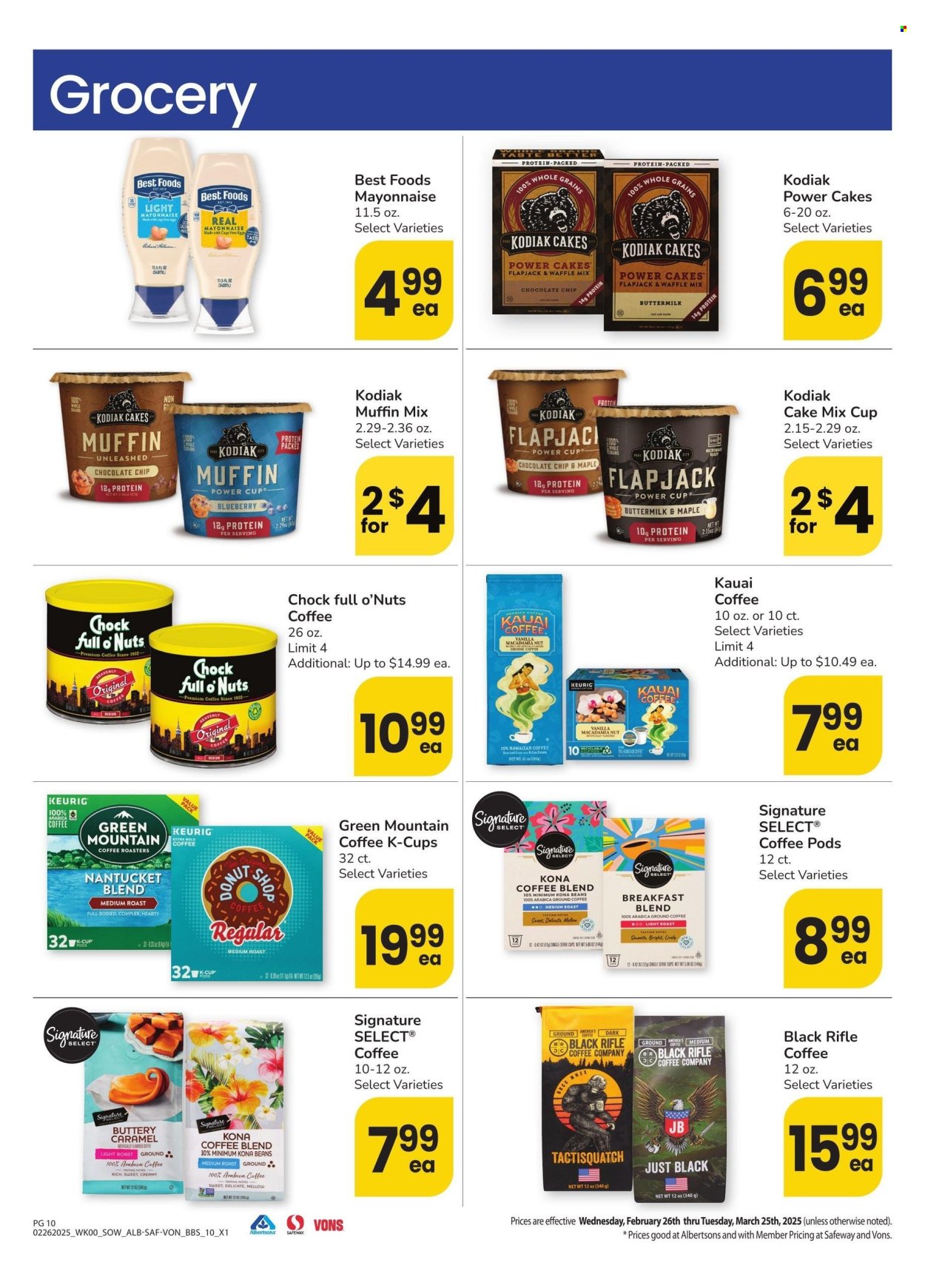 Safeway ad - 02/26/2025 - 03/25/2025. Page 10