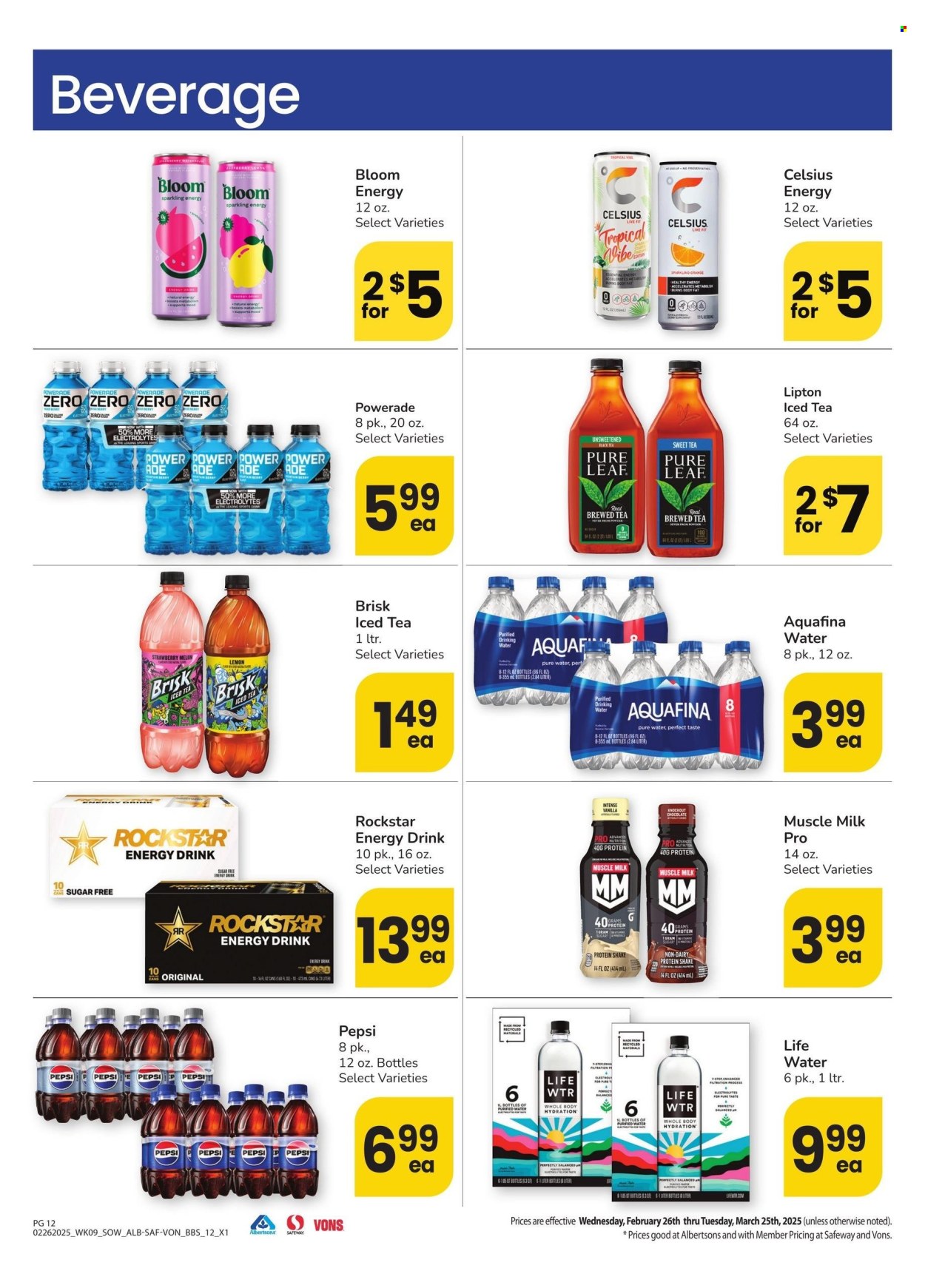 Safeway ad - 02/26/2025 - 03/25/2025. Page 12