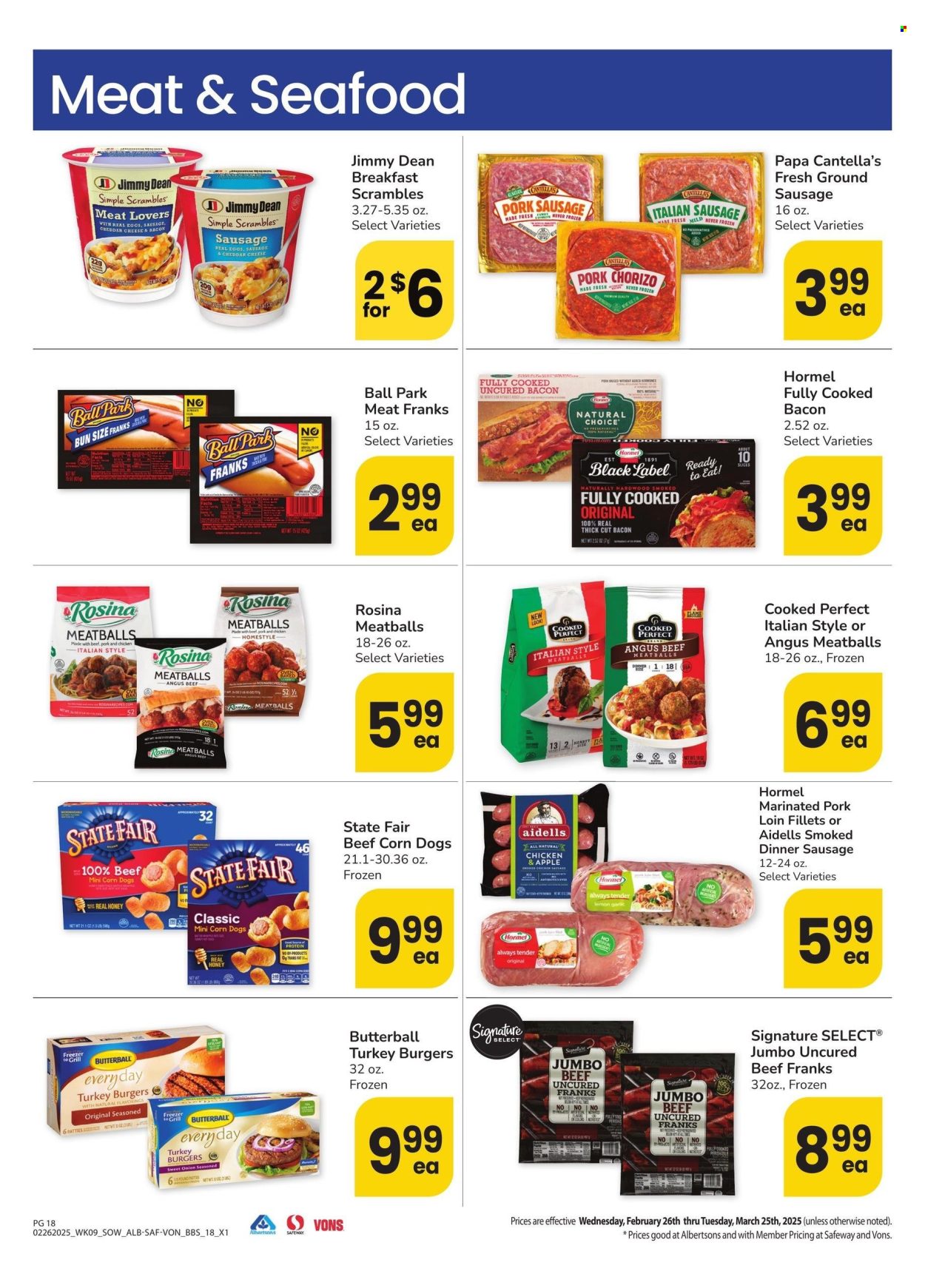 Safeway ad - 02/26/2025 - 03/25/2025. Page 18