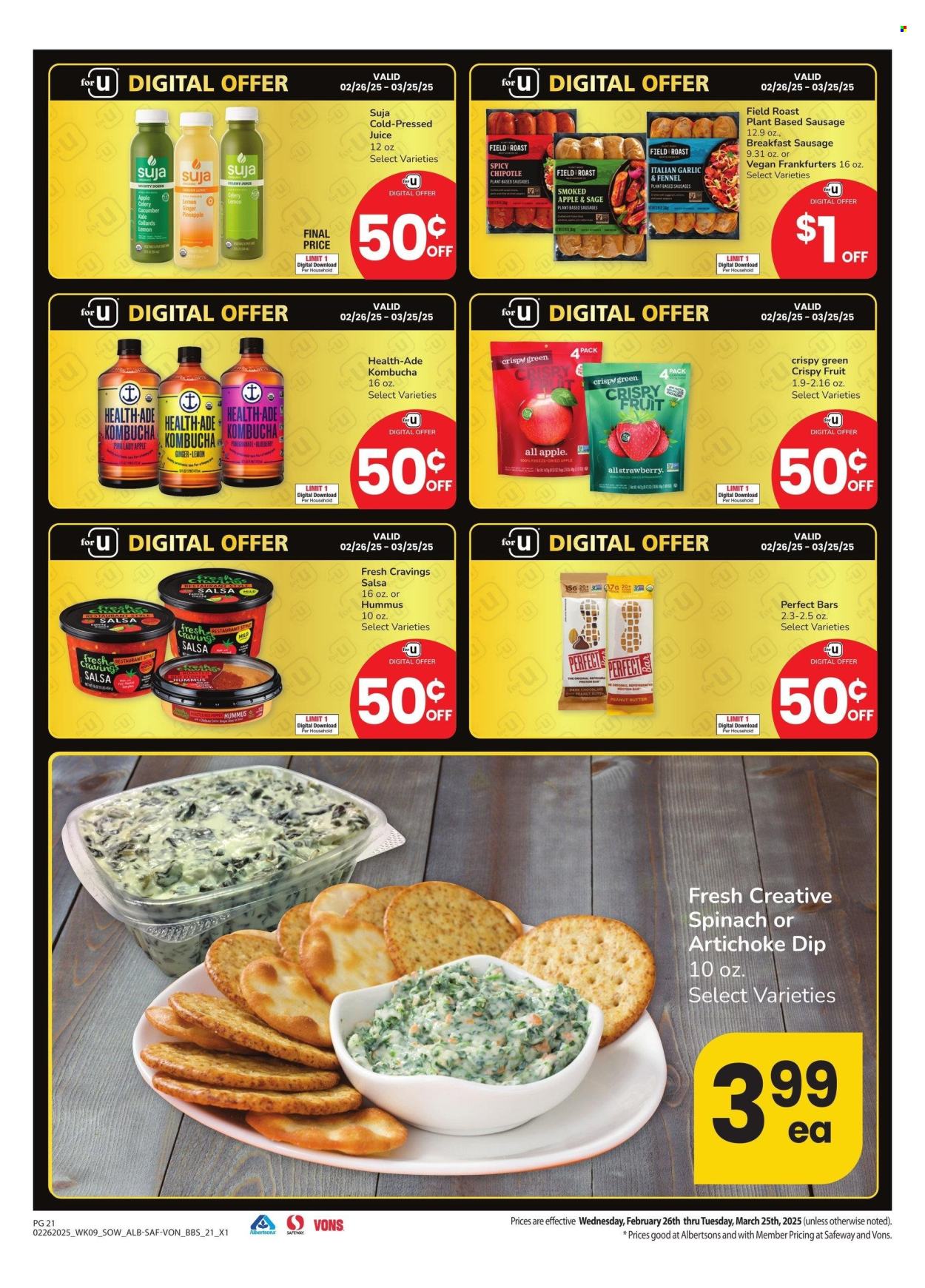 Safeway ad - 02/26/2025 - 03/25/2025. Page 21