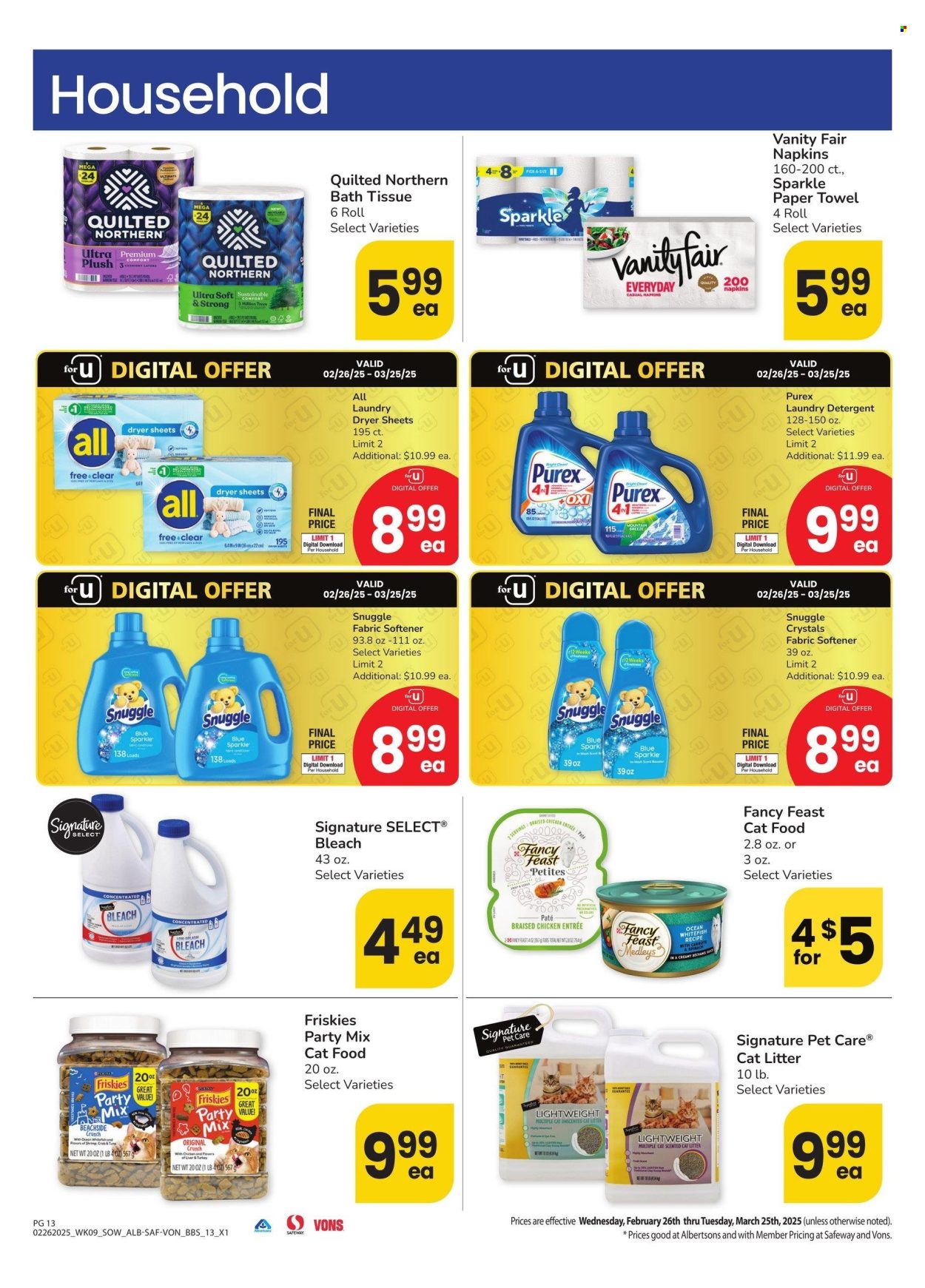 Albertsons ad - 02/26/2025 - 03/25/2025. Page 13