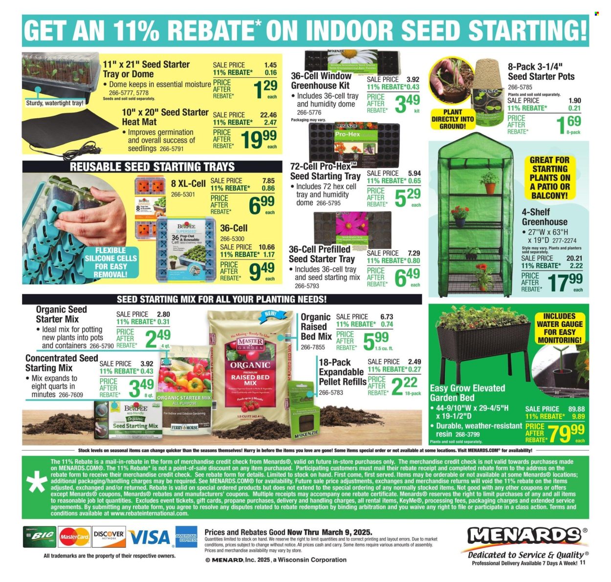 Menards ad - 02/27/2025 - 03/09/2025. Page 19