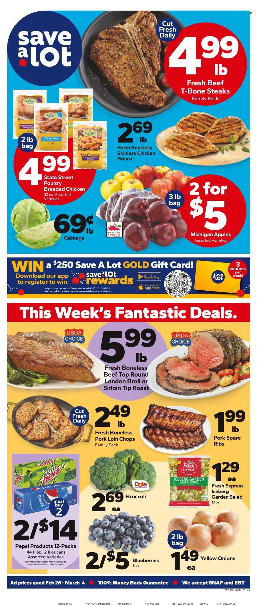 Save a Lot ad - 02/26/2025 - 03/04/2025. Page 1