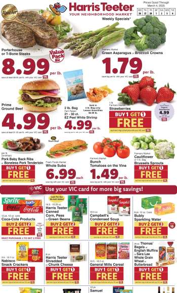 Harris Teeter Flyer - 02/26/2025 - 03/04/2025.