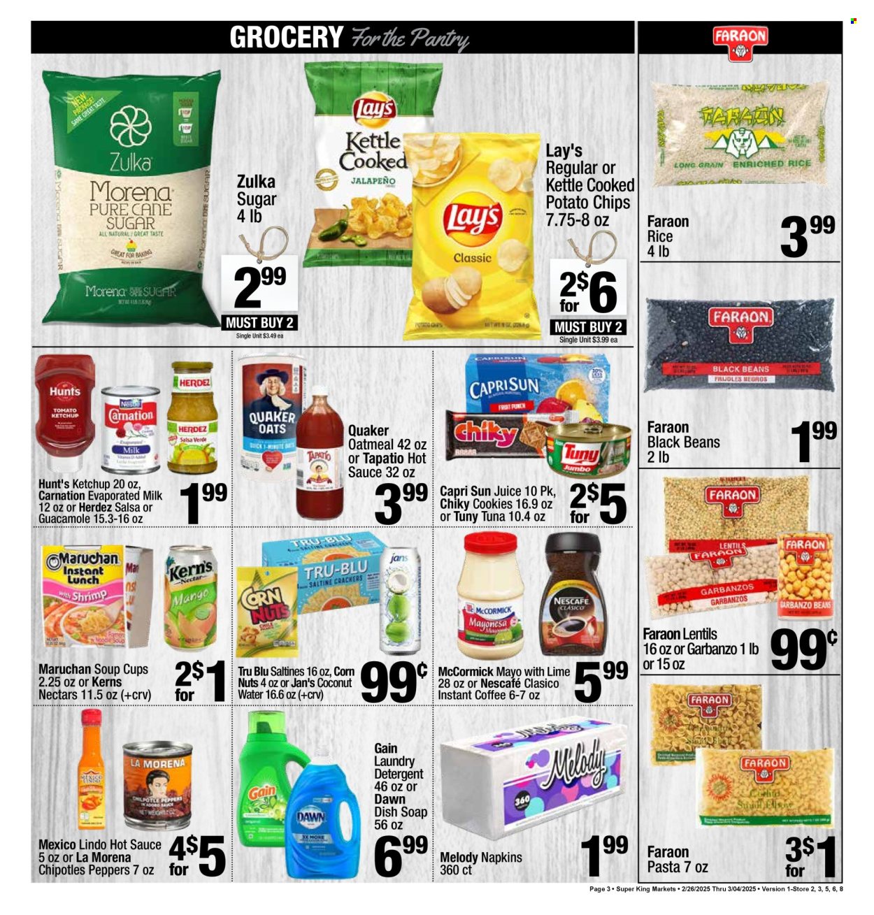 Super King Markets ad - 02/26/2025 - 03/04/2025. Page 3