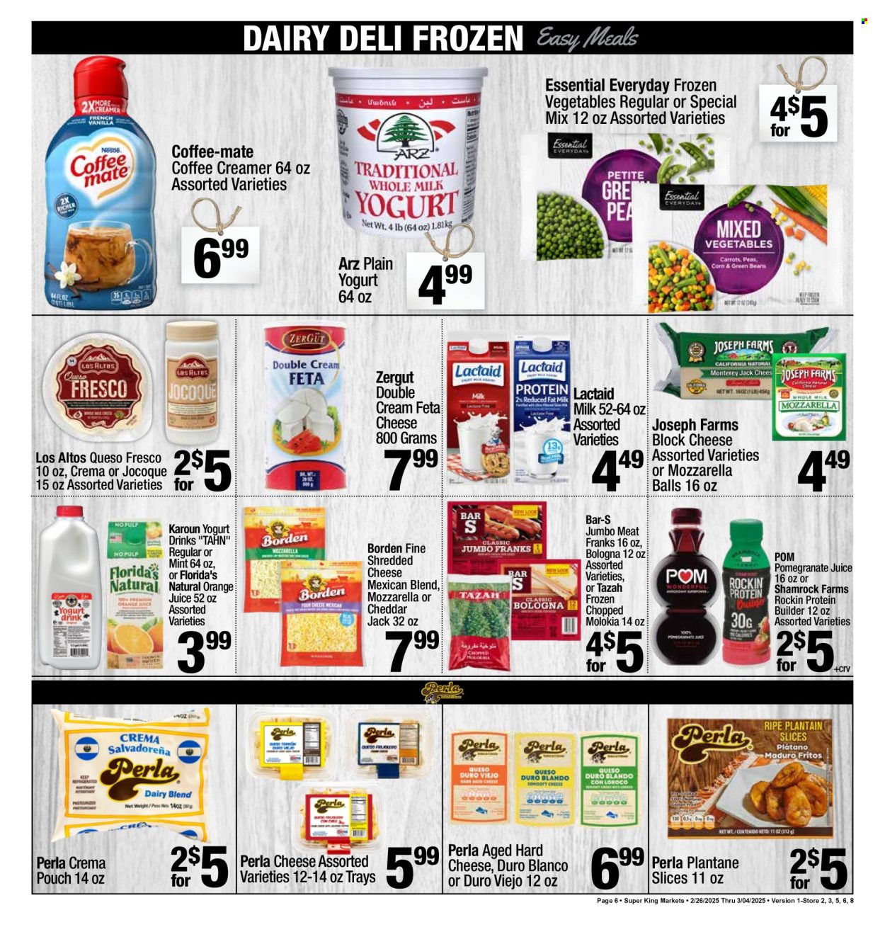 Super King Markets ad - 02/26/2025 - 03/04/2025. Page 6