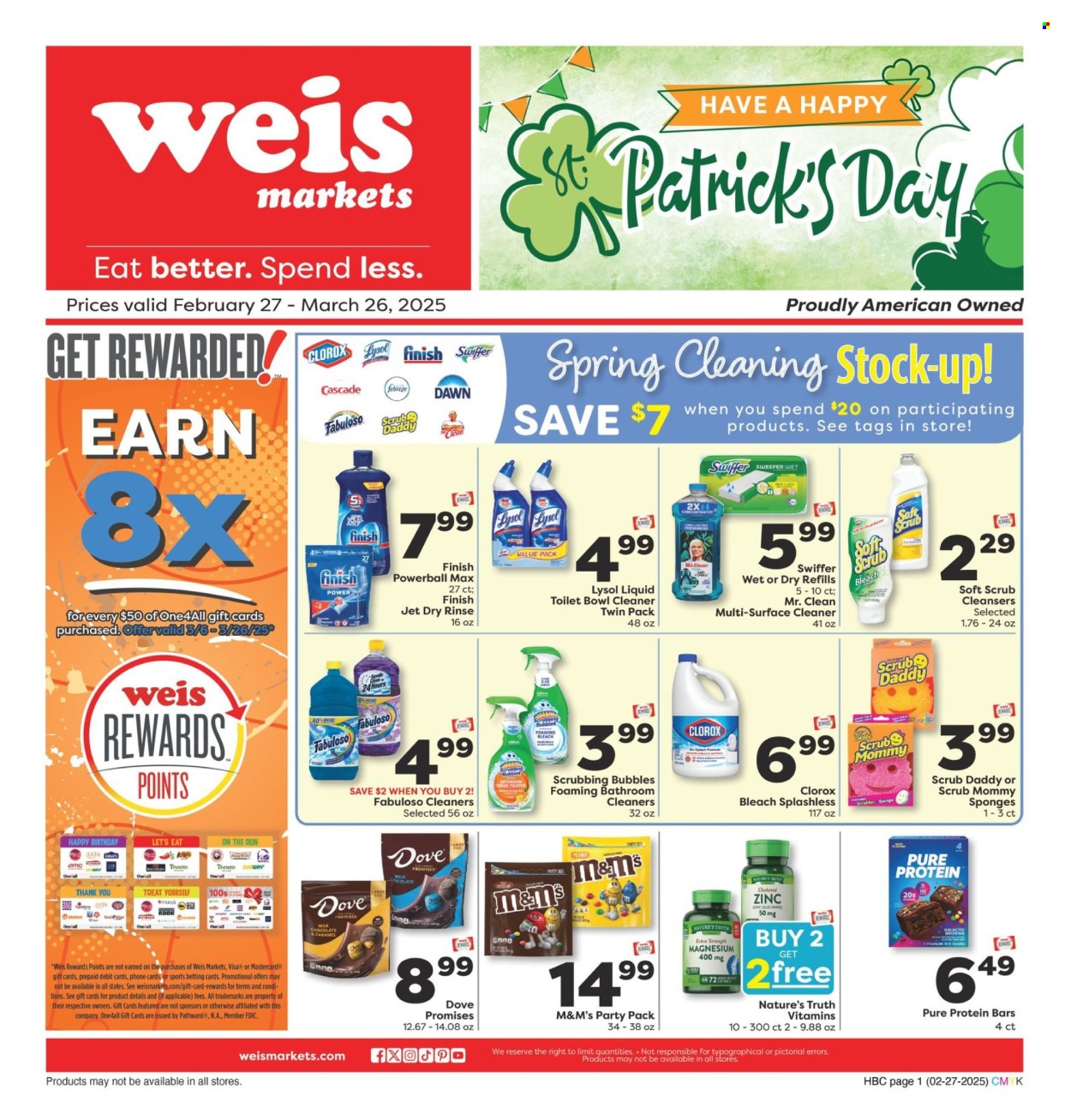 Weis ad - 02/27/2025 - 03/26/2025. Page 1