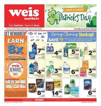 Weis Flyer - 02/27/2025 - 03/26/2025.