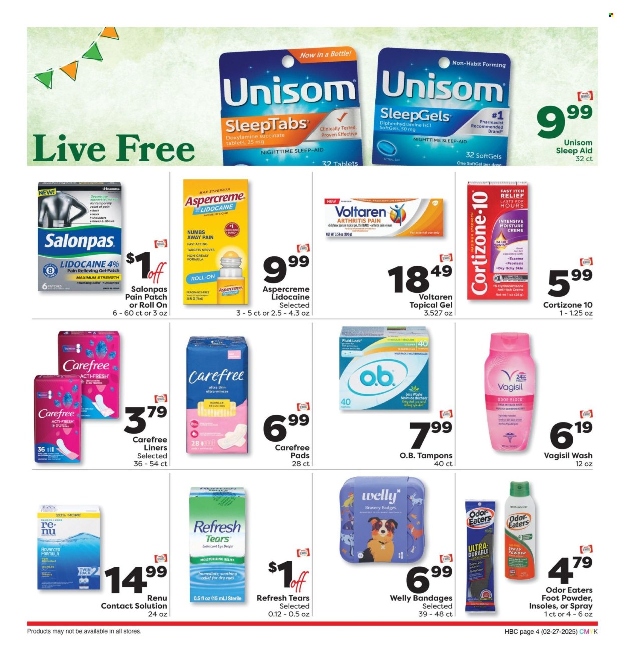 Weis ad - 02/27/2025 - 03/26/2025. Page 4