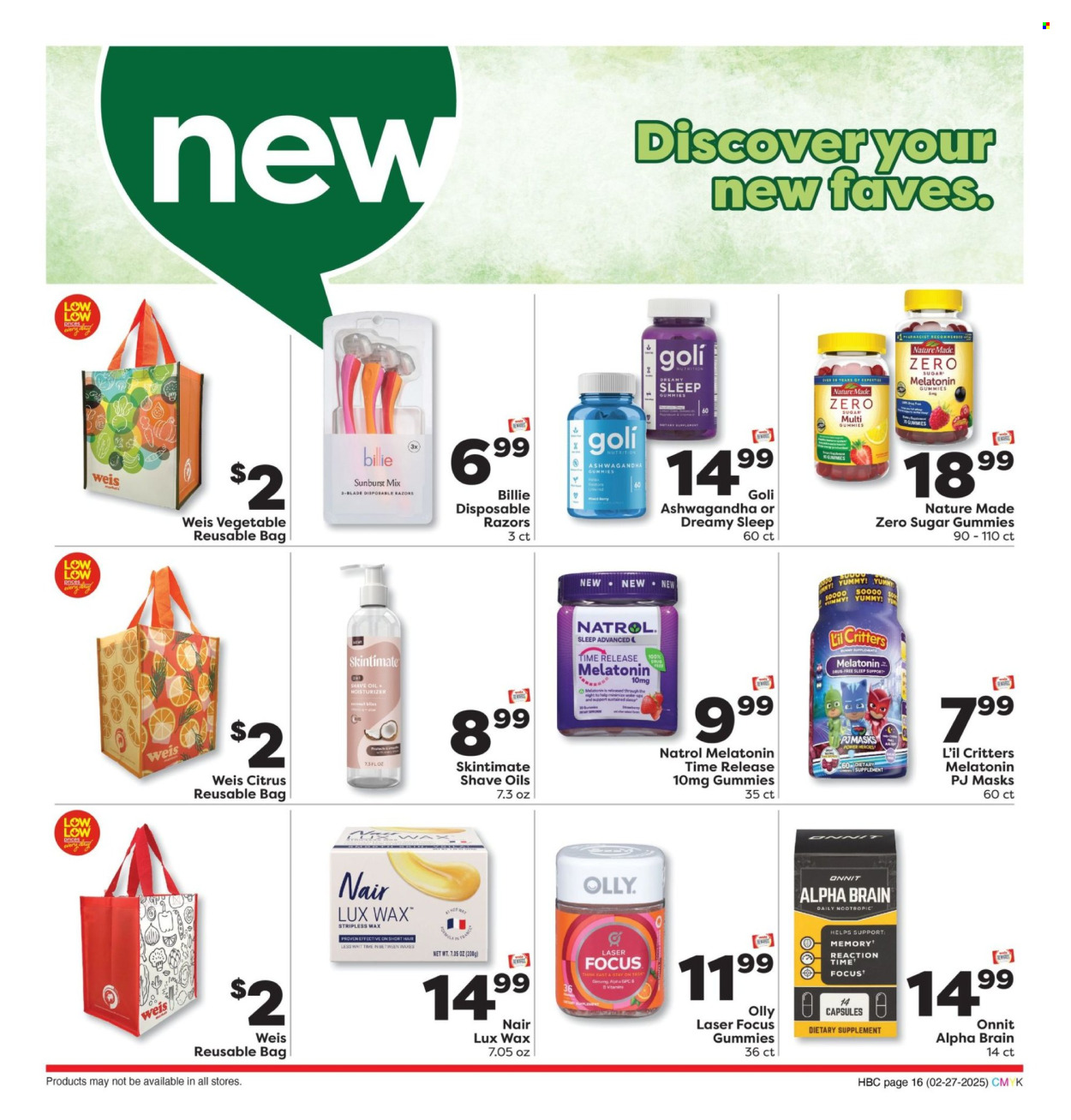 Weis ad - 02/27/2025 - 03/26/2025. Page 16