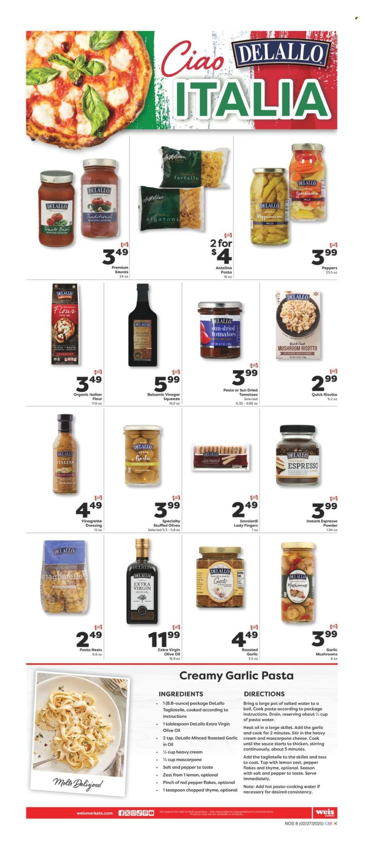 Weis ad - 02/27/2025 - 03/26/2025. Page 8