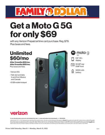 Family Dollar Flyer - 03/01/2025 - 03/31/2025.